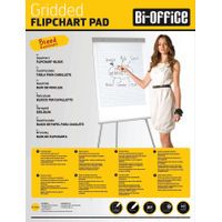 BIOFFICE FLIPCHART PADS A1 GRIDDED