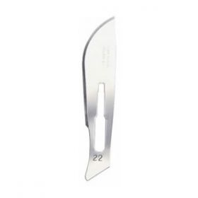 Swann Morton SM0308 Surgical Scalpel Blade No.22 - Stainless Steel - Sterile - Pack of 100
