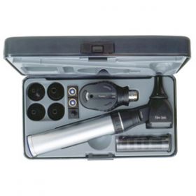 Keeler 1729-P-1041 Standard Ophthalmoscope Fibre Optic Otoscope 2.8V Diagnostic Set