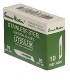 Swann-morton Sterile Stainless Steel Blades Size 10 [100]