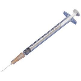 BD Plastipak 1ml Syringe With 25g , 16mm Needle [PACK OF 120] 303175