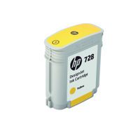 HP 728 40ML INK CARTRIDGE YELLOW