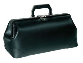 Bollmann Practicus Leather Case, Black [Pack of 1]