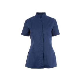 Women's Healthcare Tunic (Blade Blue with White Trim) - HP298