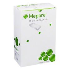 Mepore Island Absorbent Perforated Dressing 11cm x 15cm [Pack of 40]