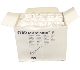 BD Microlance Hypodermic Needle 26G x 0.5 – Brown [Pack of 100]