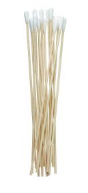 Universal Wooden Cotton Tipped Applicators 6" 15cm - Sterile [Pack of 100]