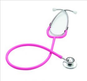 Ruby Single Head Stethoscope (Pink) [Pack Of 1]