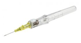 BD Insyte N Autoguard 381911 Shielded IV Catheter Winged Yellow 24g x 19mm [Pack of 50] 