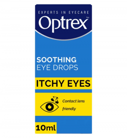 Optrex Soothing Eye Drops for Itchy Eyes, 10ml [Pack of 1]