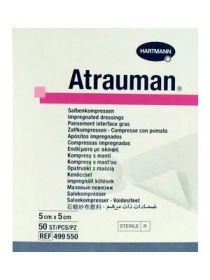 Atrauman 499550 Tulle Dressing 5cm x 5cm [Pack of 50] 