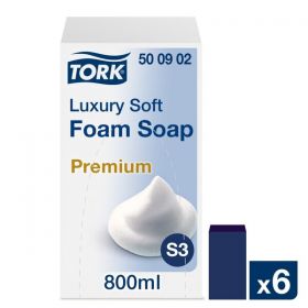 Tork Luxury Soft Foam Soap 800ML [Pack of 4]