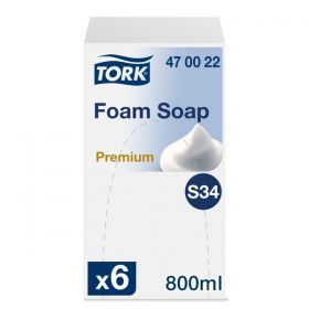 Tork Foam Luxury Soap 800ML [Pack of 6]