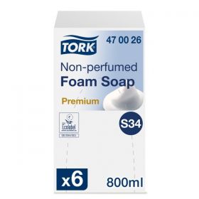 Tork Foam Soap Classic Blue 800ML [Pack of 6]