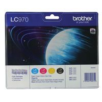BROTHER INK CART LC970 KCMY