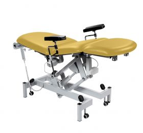 Fusion Phlebotomy Chair - Electric Back & Foot Sections & Tilting Seat-Primrose [Pack of 1]