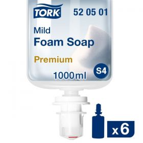 Tork Mild Foam Soap 1000 ML [Pack of 6]