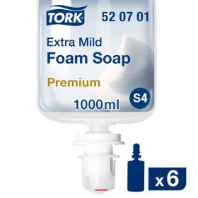 Tork Extra Mild Foam Soap 1000ML  [Pack of 6]