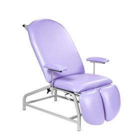 Fixed Height Treatment Chair with Adjustable Feet-Lilac [Pack of 1]