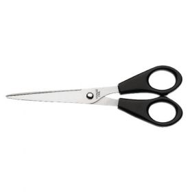 PLASTIC HANDLED S/S SCISSORS 152MM