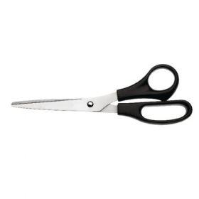 PLASTIC HANDLED S/S SCISSORS 203MM