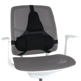 FELLOWES ULTIMATE BACK SUPPORT BLACK