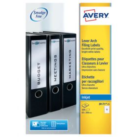 AVERY INKJET L/ARCH FILE LABEL P100