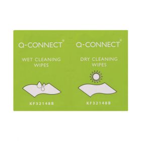 QCONNECT WET / DRY SCREEN WIPES