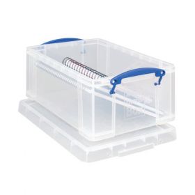 REALLY USEFUL 9 LTRE CLR BX WTH LID