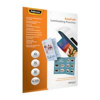 FELLOWES EASYFLD LAMNTE PCH A3 PK25