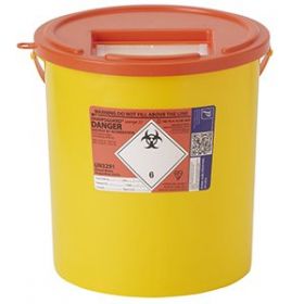 Polypropylene Sharps Container Eco Orange - 22 Litre [Pack o 1]