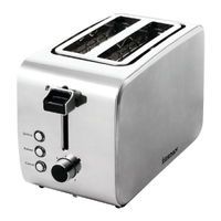 IGENIX 2SLICE STEEL TOASTER IG3202