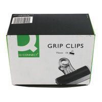 Q-CONNECT GRIP CLIP 75MM PK10