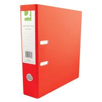 Q-CONNECT LEVER ARCH FILE A4 RED P10