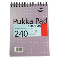 PUKKA WREBND NOTEBK 240PG PURPLE PK3