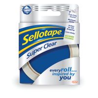 SELLOTAPE SUPER CLEAR 24MMX50M