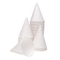 WATER CONE 4OZ WHITE