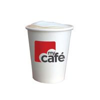 MYCAFE 12OZ SINGLE WALL HOT CUPS