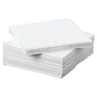 2-PLY NAPKIN 330X330MM WHITE