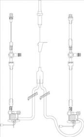 Transpac™ IT, 2 Lines, 2 Transducer, 60" (152 cm), 3 ml/hr Flush Device, Macrodrip [Pack of 1]