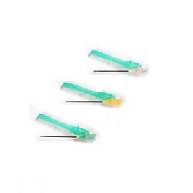 SurGuard2 Hypodermic Safety Needles 21g x 1" Green X [Case of 800]
