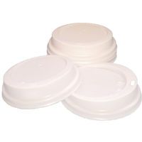 CTERPACK 25CL PPR CUP LIDS WHT PK100