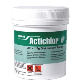 Actichlor Disinfection Tablets 1.7g [Pack of 200] 