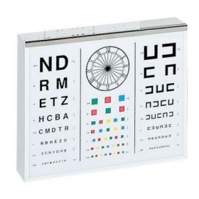 AW Select Illuminated Childs Test Chart 390mm x 450mm x 110mm