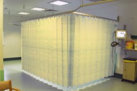 Opal Health Disposable Curtains With Uff Hanging System Large Sand