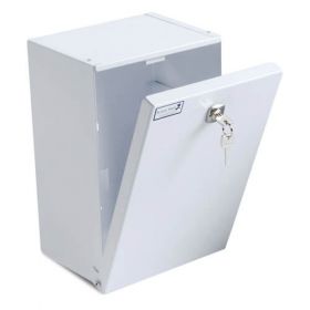 Bristol Maid Patients / Residents Own Medication Cabinet - 210 X 155 X 315mm - Bottom Hinged - Electronic Push Button Lock