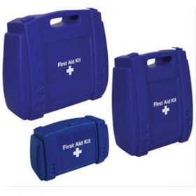 Evolution Blue First Aid Kit Medium Case, Empty