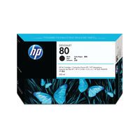 HP 80 BLACK INK CARTRIDGE 350ML