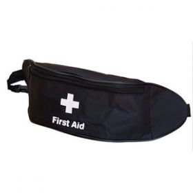 First Aid Bum Bag (Black), Empty
