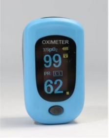 Creative PC-60B1 Finger Pulse Oximeter, Blue, With Carry Case